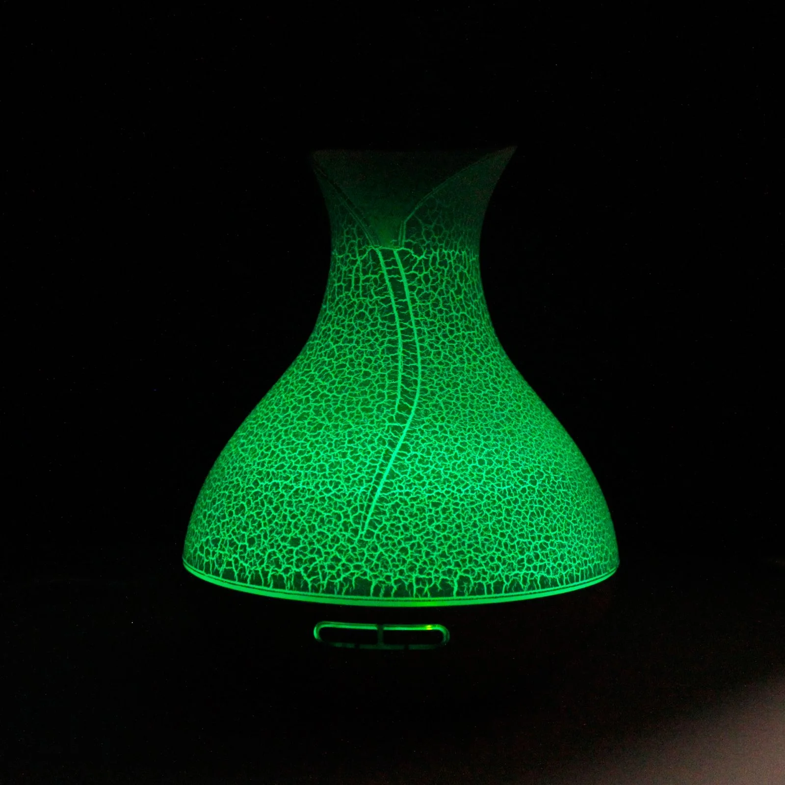 Ultrazvukový difuzér Palma – 400 ml, USB, efekt mušle – fotka 3