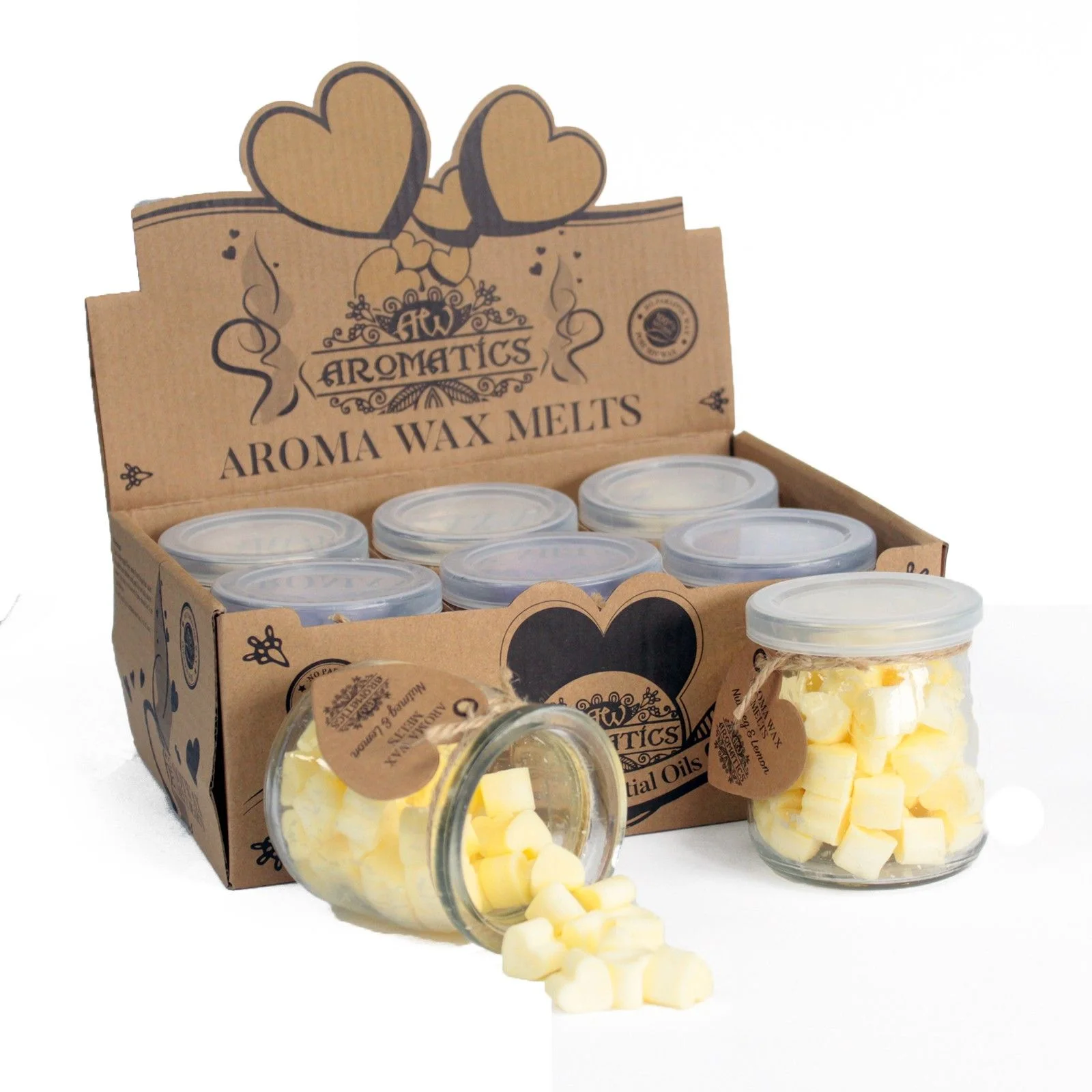 Vonný vosk do aromalampy – muškátový orech a citrón, 85 g – fotka 3