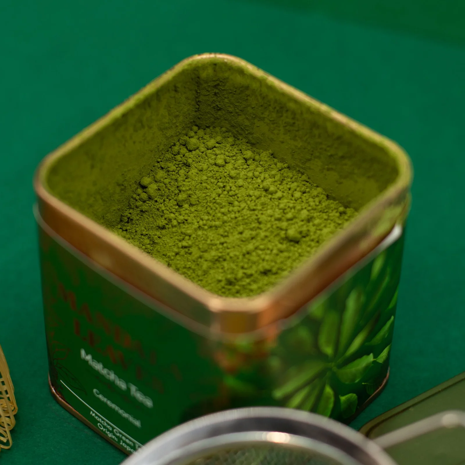 Ceremoniálna matcha bio, 50 g, plechovka – fotka 9