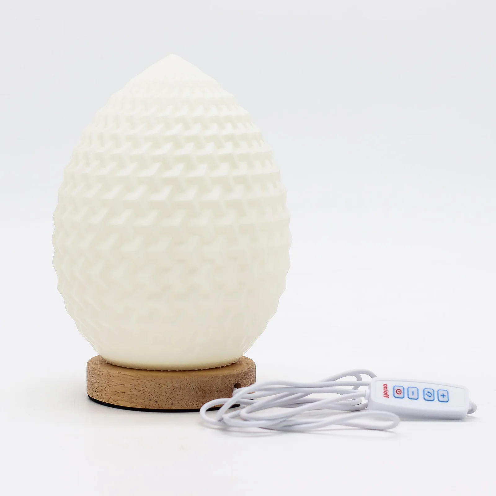 Lampa New Wave Teardrop – USB, 3 stupne jasu – fotka 4