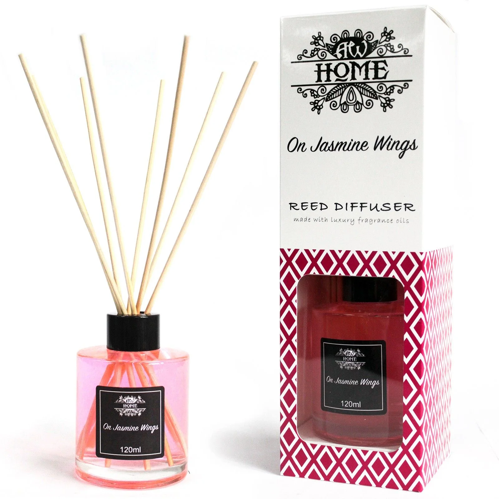 Difuzér s tyčinkami On Jasmine Wings – jazmín, 120 ml – fotka 2