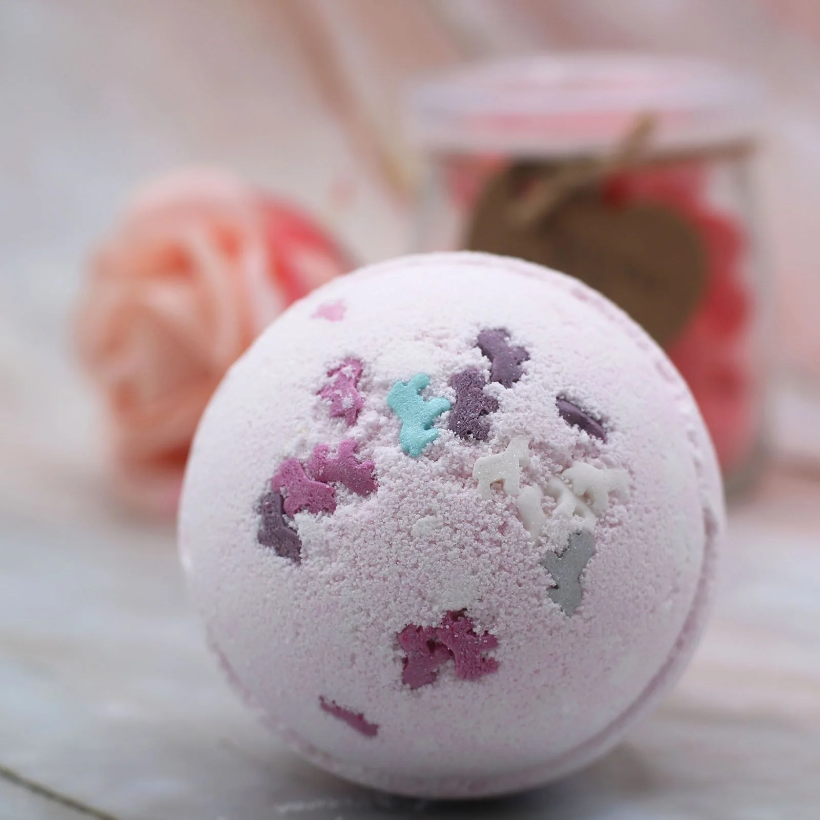 Bomba do kúpeľa Magic Unicorns – biele figy, 180 g – fotka 1