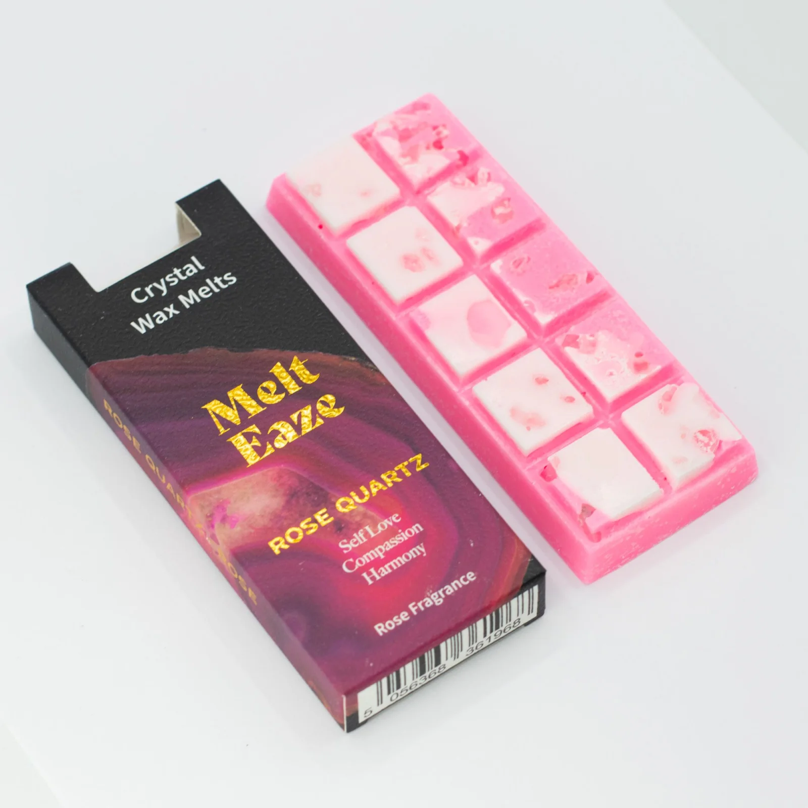 Vonný vosk MeltEaze Rose Quartz Love – ruža, 50 g – fotka 4