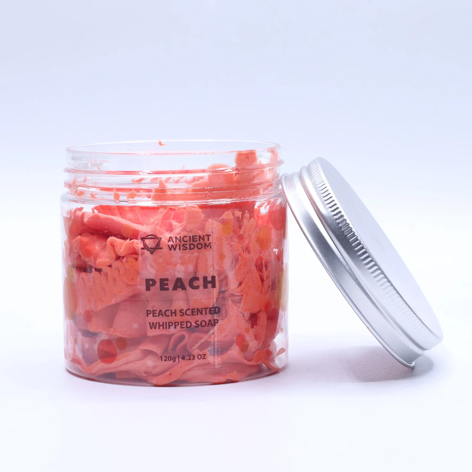 Šľahané mydlo Peach – broskyňa – fotka 4