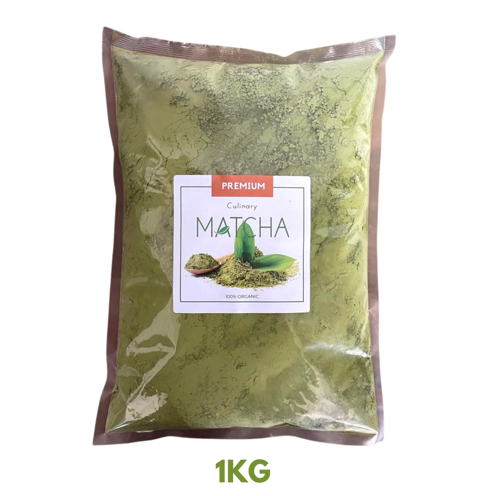 Kulinárska matcha bio – na latte a pečenie, veľké balenie – fotka 1