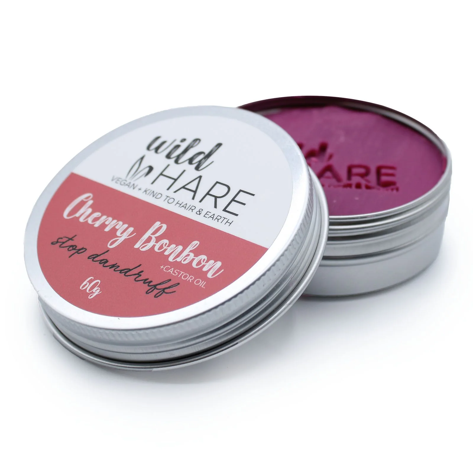 Tuhý šampón Wild Hare – Cherry Bonbon, 60 g – fotka 1