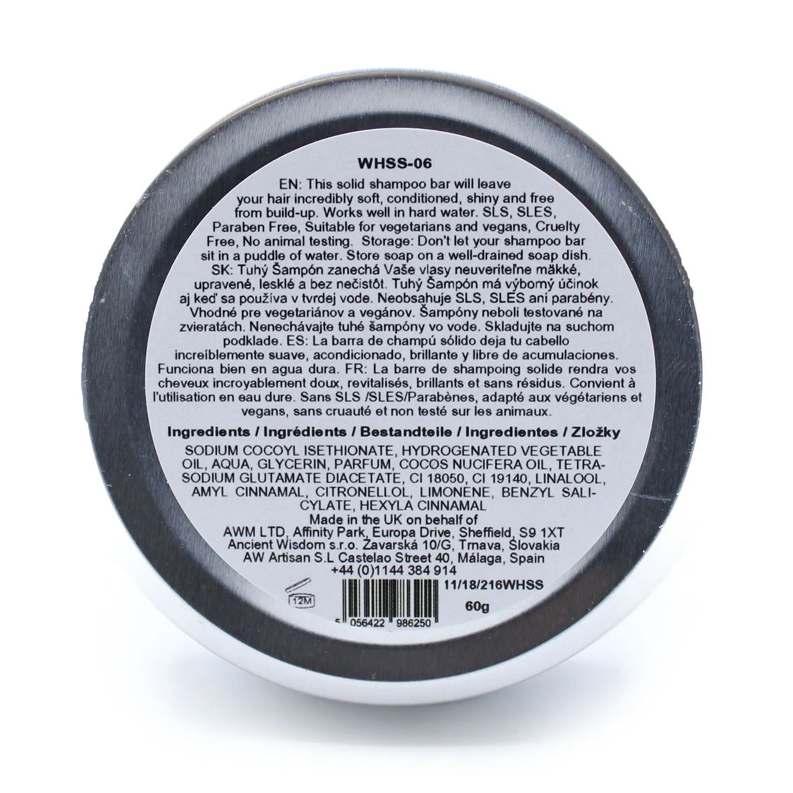 Tuhý šampón Wild Hare – papája, 60 g – fotka 4