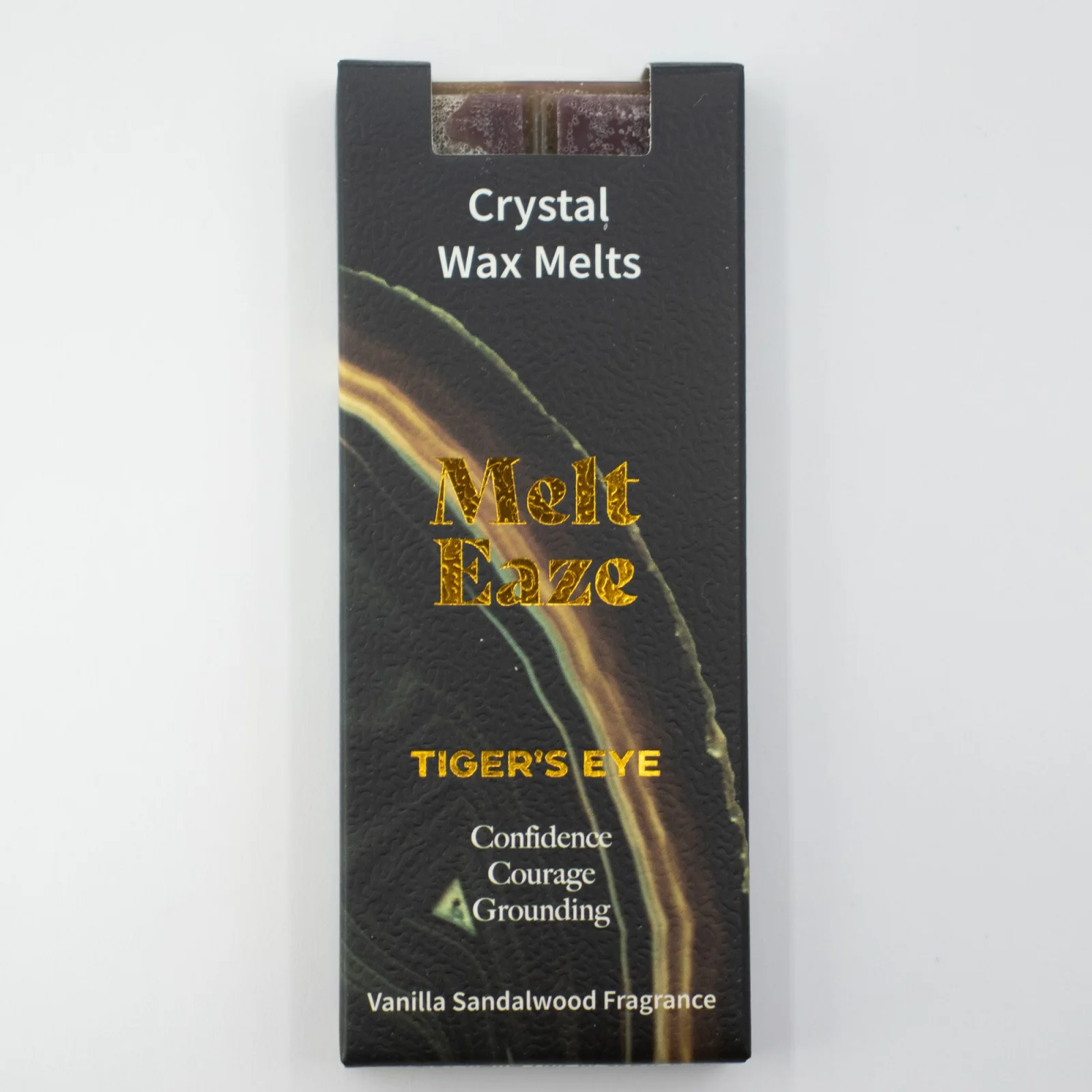 Vonný vosk MeltEaze Tigereye Strength – vanilka a santalové drevo, 50 g – fotka 2