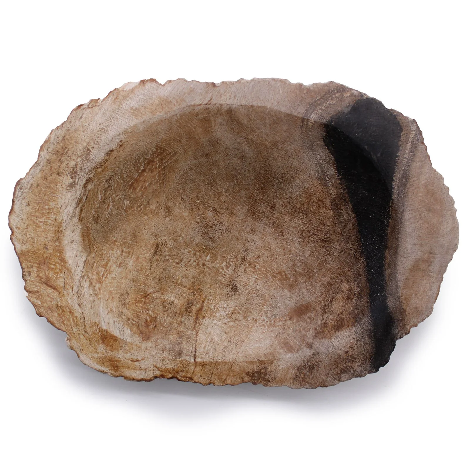 Mydelnička zo skameneného dreva – čierna, 14,5 × 10 cm – fotka 4