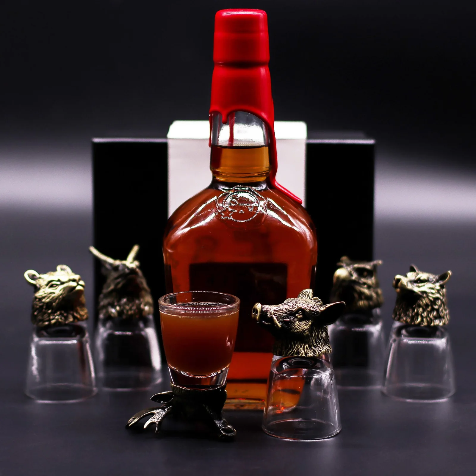 Štamperlíky Bottom Up – 6 ks, 50 ml, lesné zvieratá – fotka 8