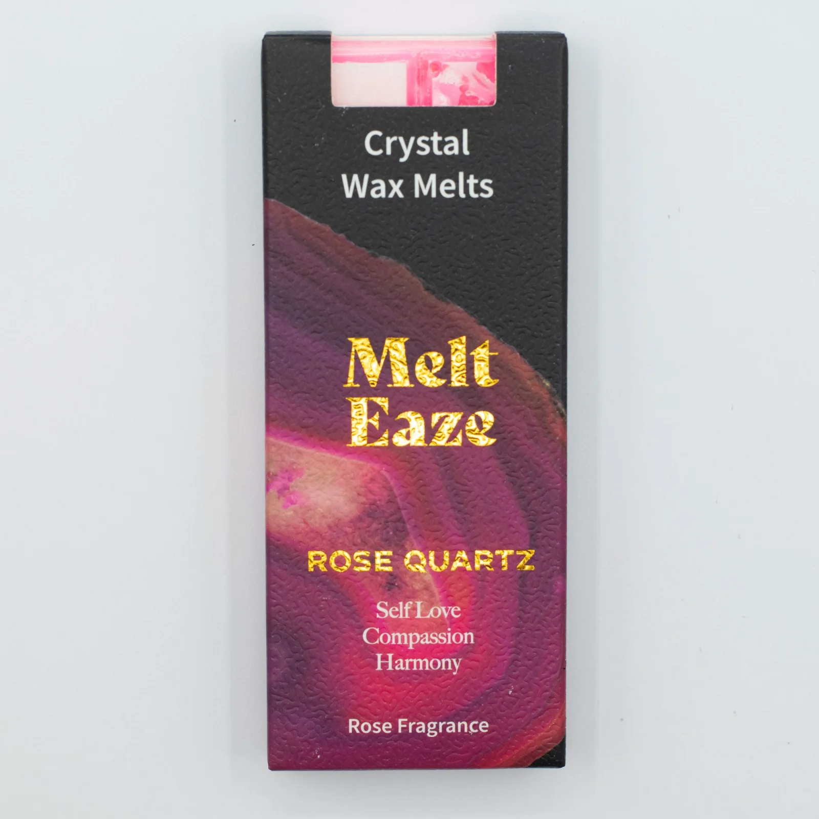 Vonný vosk MeltEaze Rose Quartz Love – ruža, 50 g – fotka 5