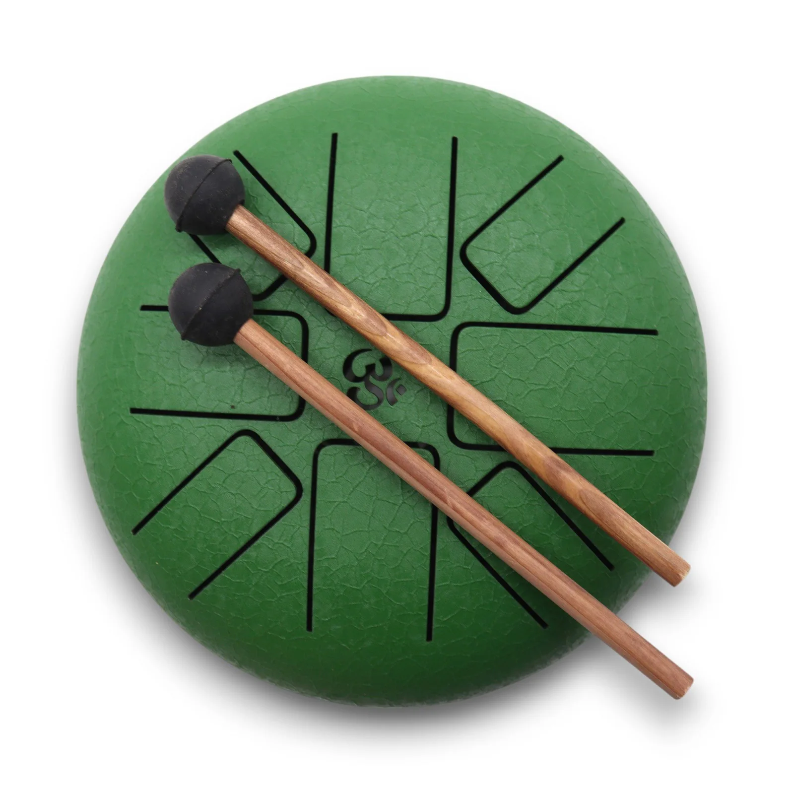 Happy Drum Om Green – jazyčkový bubon, 16 cm – fotka 2