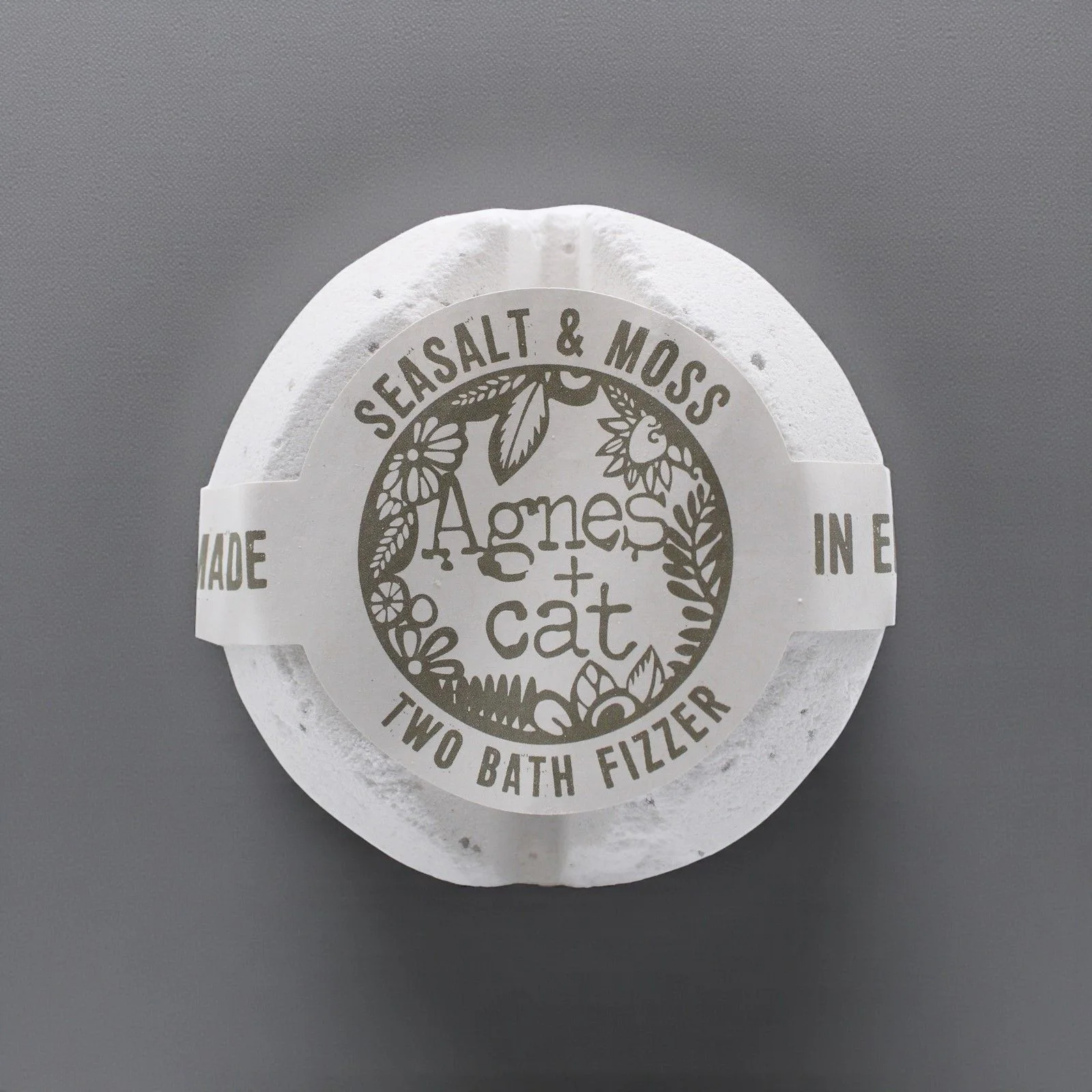 Bomba do kúpeľa Agnes + Cat Seasalt & Moss – morská vôňa, 210 g – fotka 2