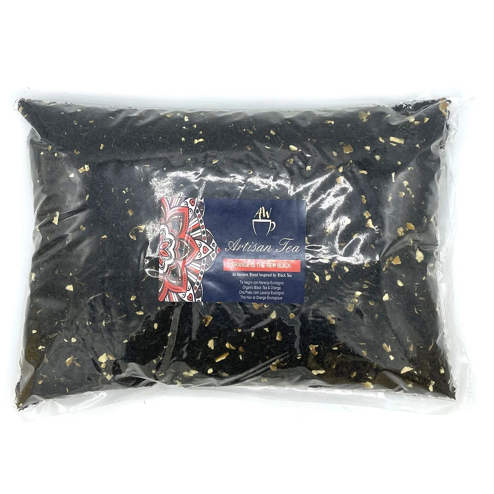 Bio čierny čaj Narnaja – pomarančová kôra, 1 kg – fotka 2