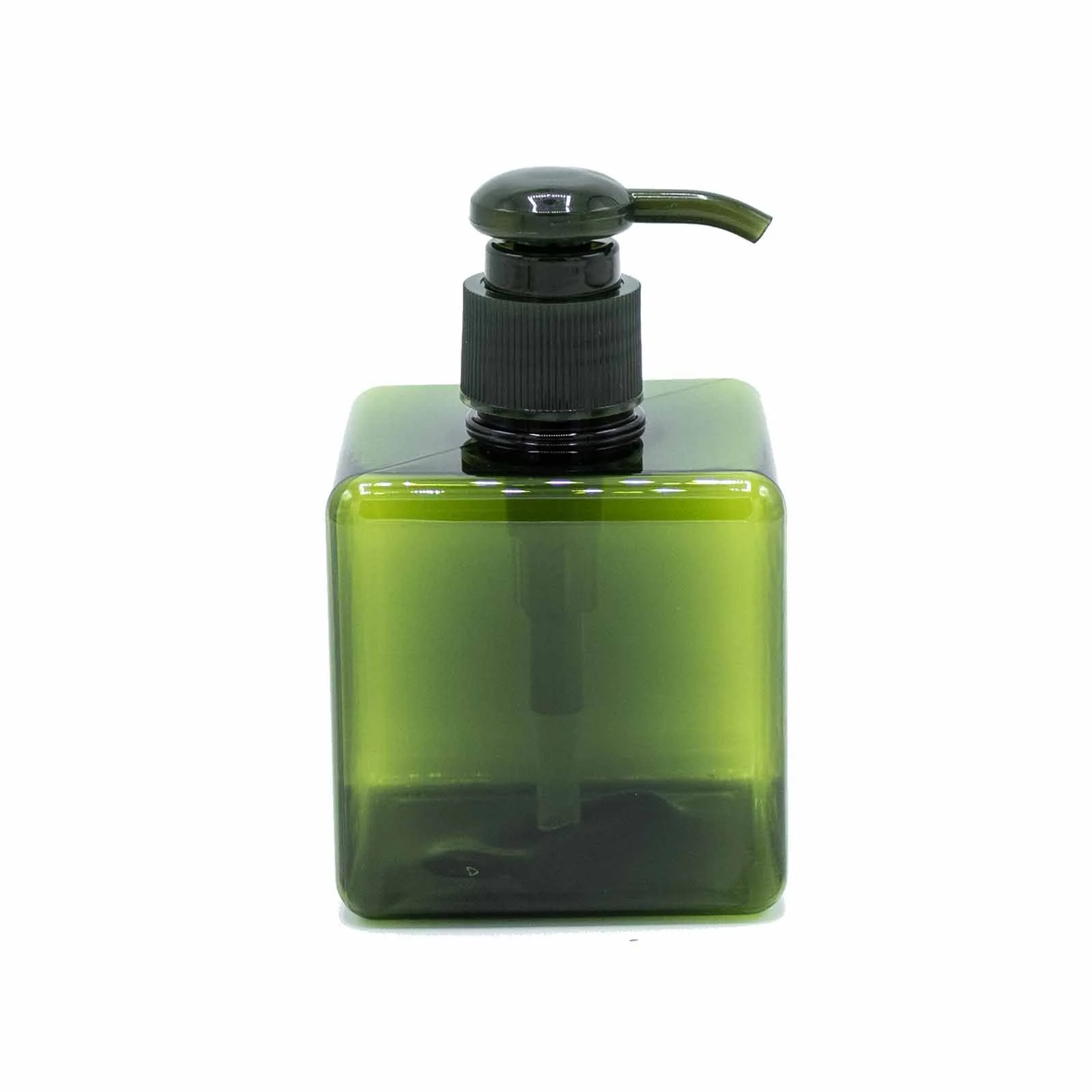 Nízka plniteľná fľaša s pumpou – 250 ml – fotka 2