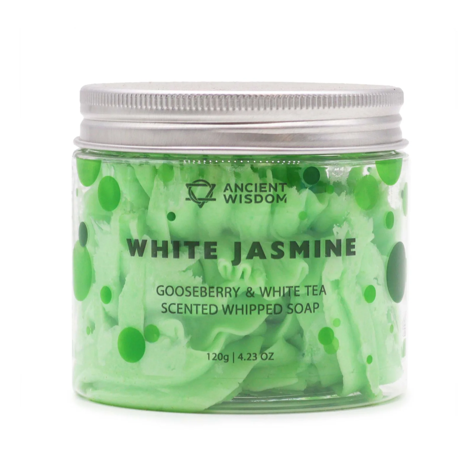Šľahané mydlo Gooseberry & White Tea – egreš a biely čaj – fotka 1