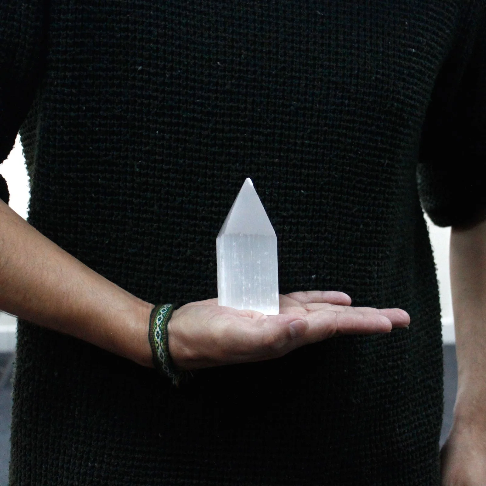 Selenitová veža so špicatým hrotom, 10 cm – fotka 2
