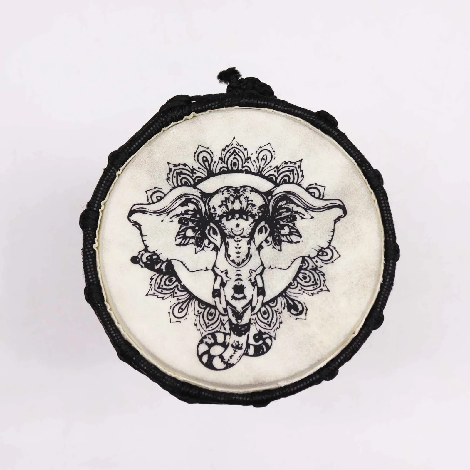 Djembe s širokým vrchom Slon, 20 cm – fotka 2