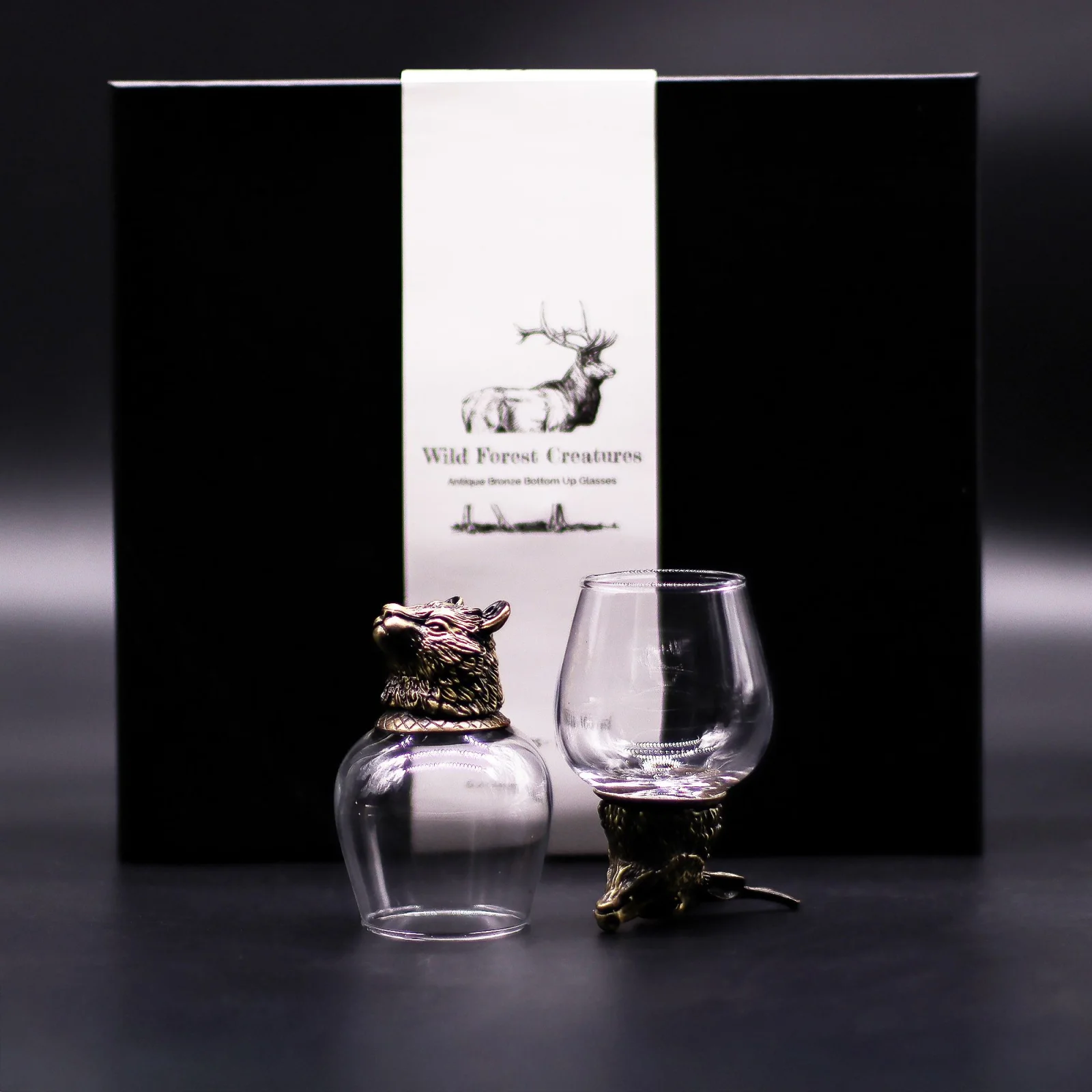Poháre Bottom Up – 6 ks, 100 ml, lesné zvieratá – fotka 6