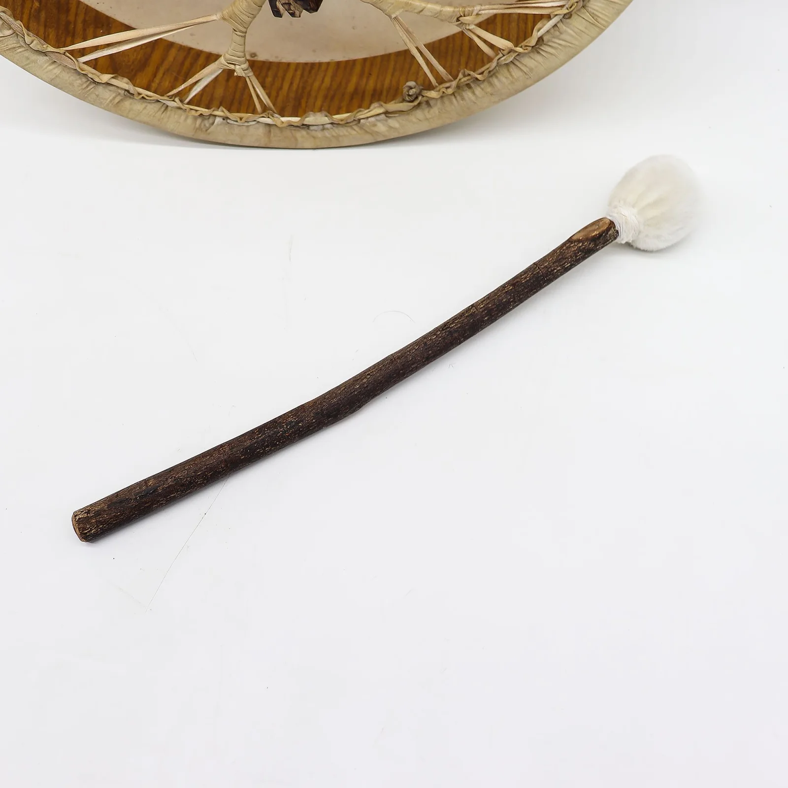Šamanský bubon Spirit of the Bear – laditeľný, 40 cm – fotka 5
