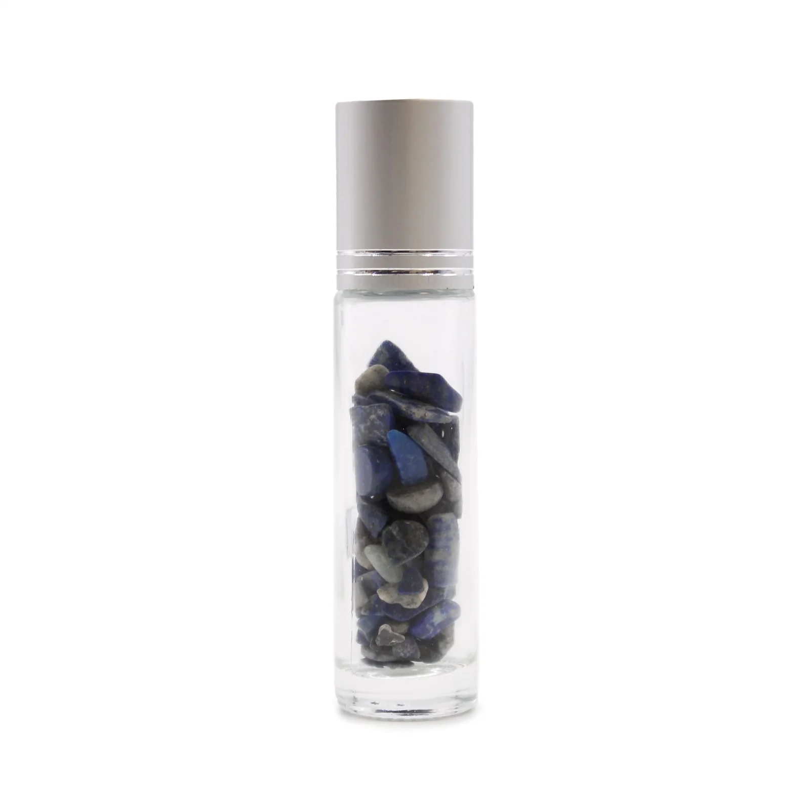Roll-on fľaštička so sodalitom, 5 ml – strieborné viečko – fotka 2