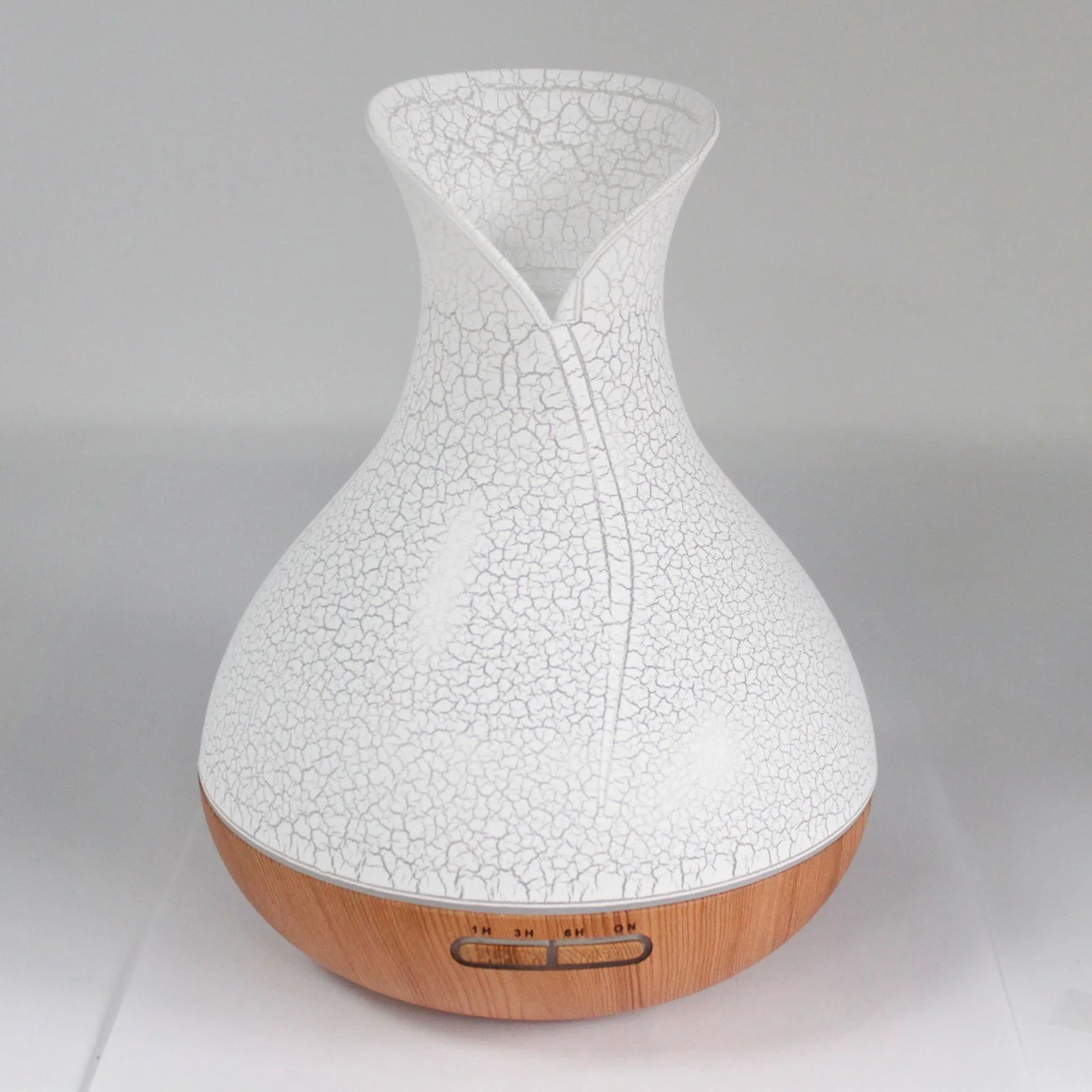 Ultrazvukový difuzér Palma – 400 ml, USB, efekt mušle – fotka 1