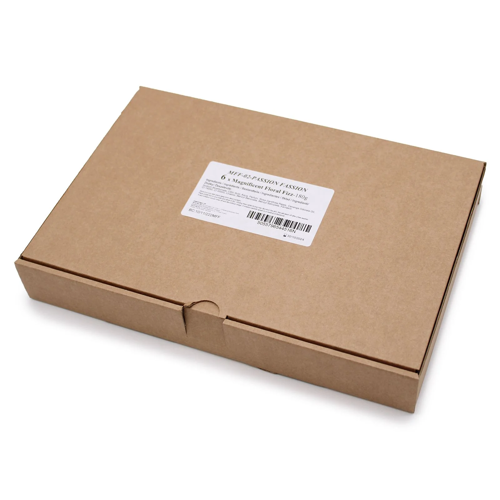 Bomba do kúpeľa Floral Fizz Passion Fashion – ruža a ylang-ylang, 200 g – fotka 2