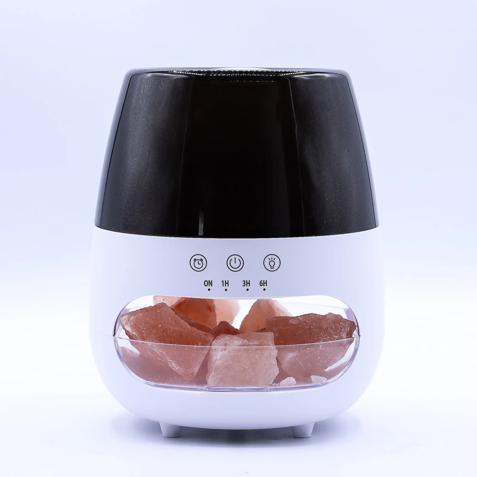 Aroma difuzér Salt Stone – efekt plameňa, USB, biely – fotka 5