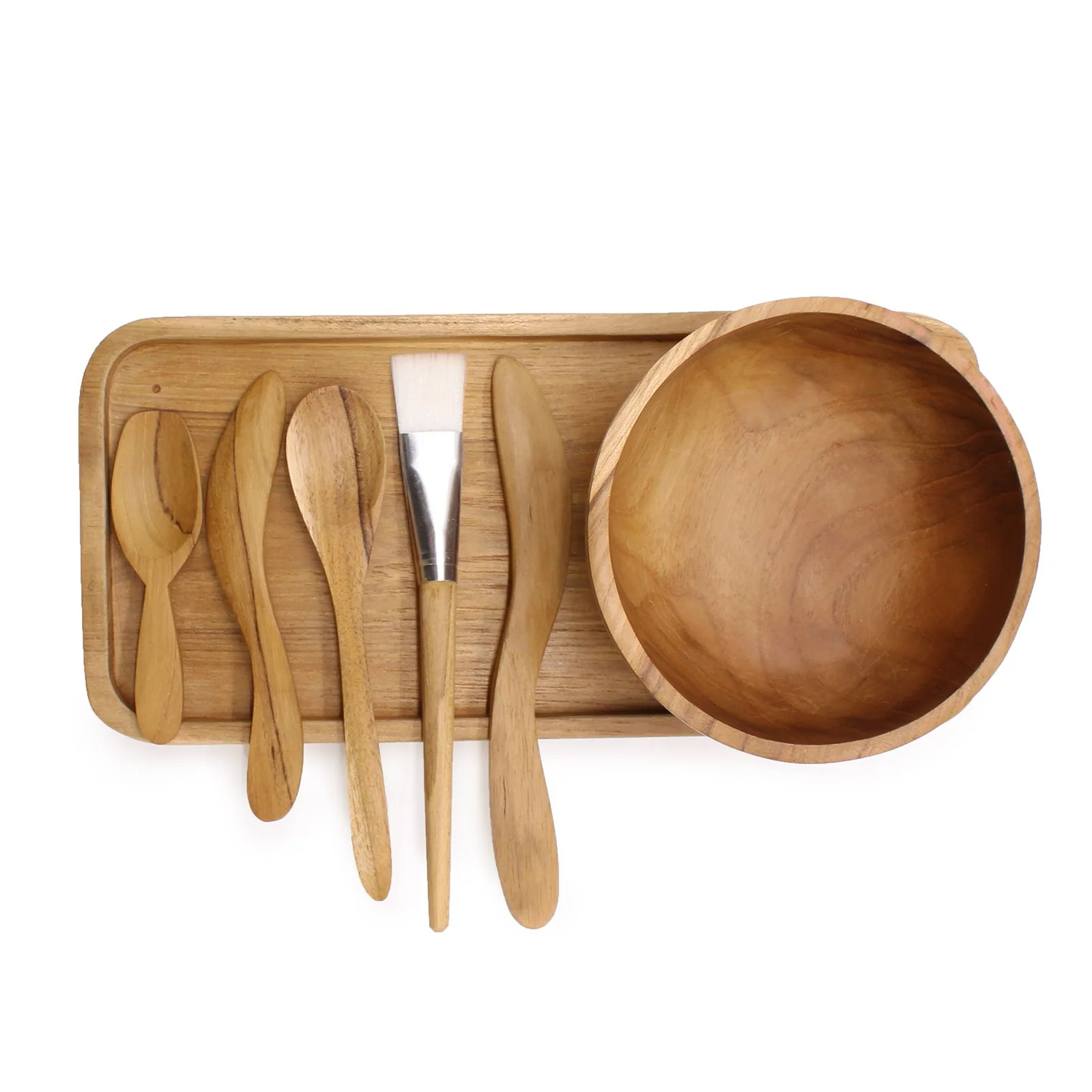 Sada na ílovú masku a depilačný vosk – teak – fotka 2