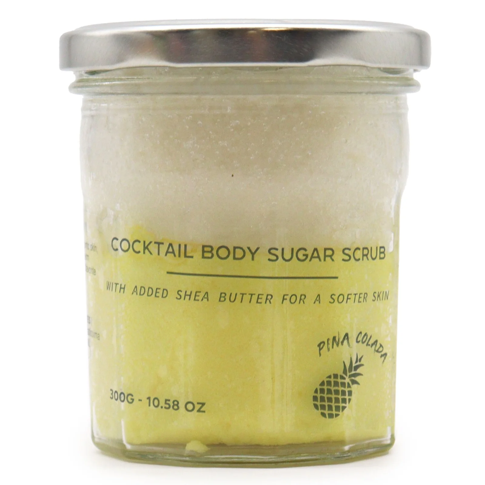 Cukrový telový peeling Piña Colada, 300 g – fotka 3