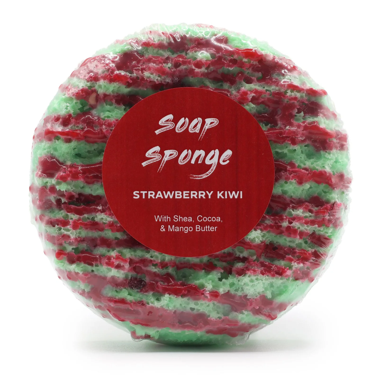 Mydlová špongia Butter Bubble Soap – Strawberry Kiwi – fotka 1