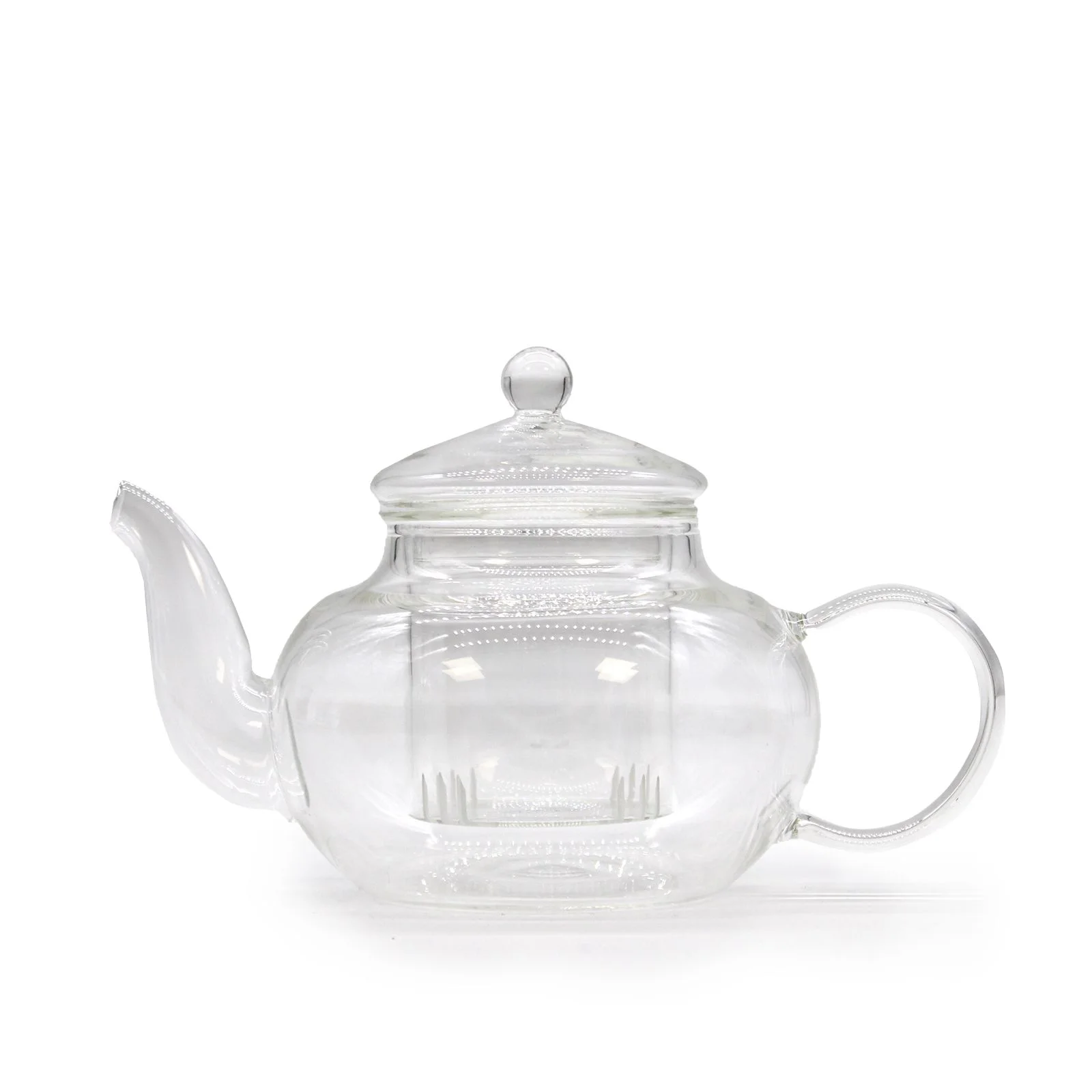 Sklenená čajová kanvica Round Pearl so sitkom, 400 ml – darčekové balenie – fotka 5