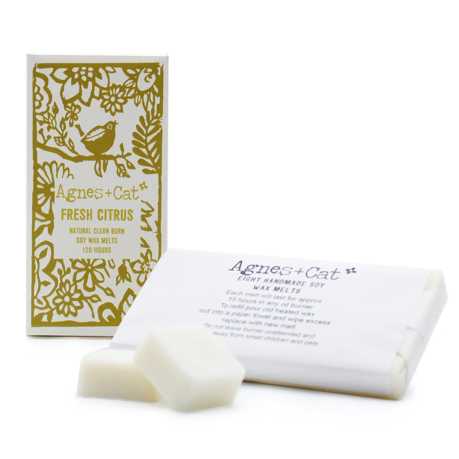 Vonný vosk do aromalampy Agnes + Cat Fresh Citrus – 8 ks – fotka 1