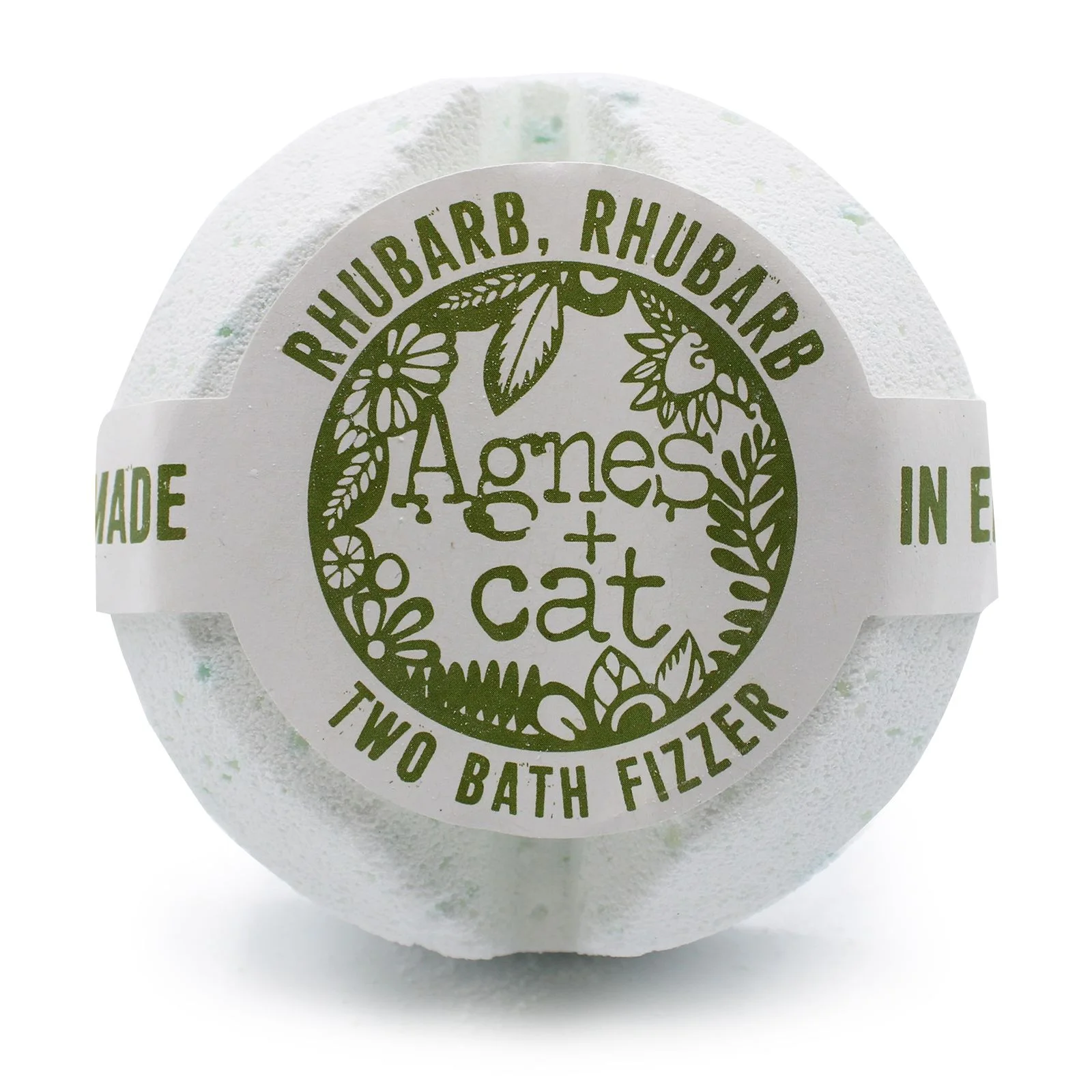 Bomba do kúpeľa Agnes + Cat Rhubarb Rhubarb – rebarbora, 210 g – fotka 1