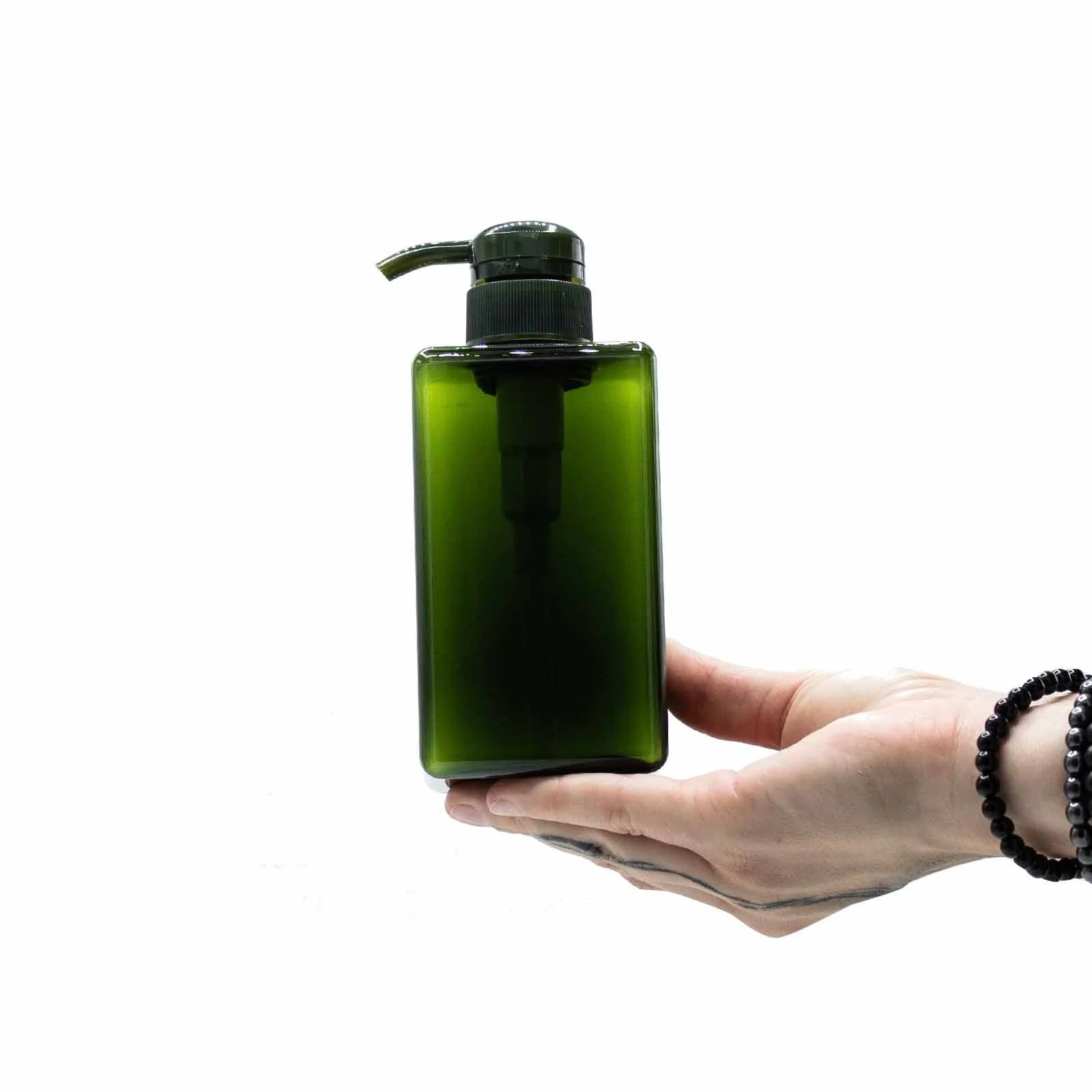 Plniteľná fľaša s pumpou – 450 ml – fotka 2