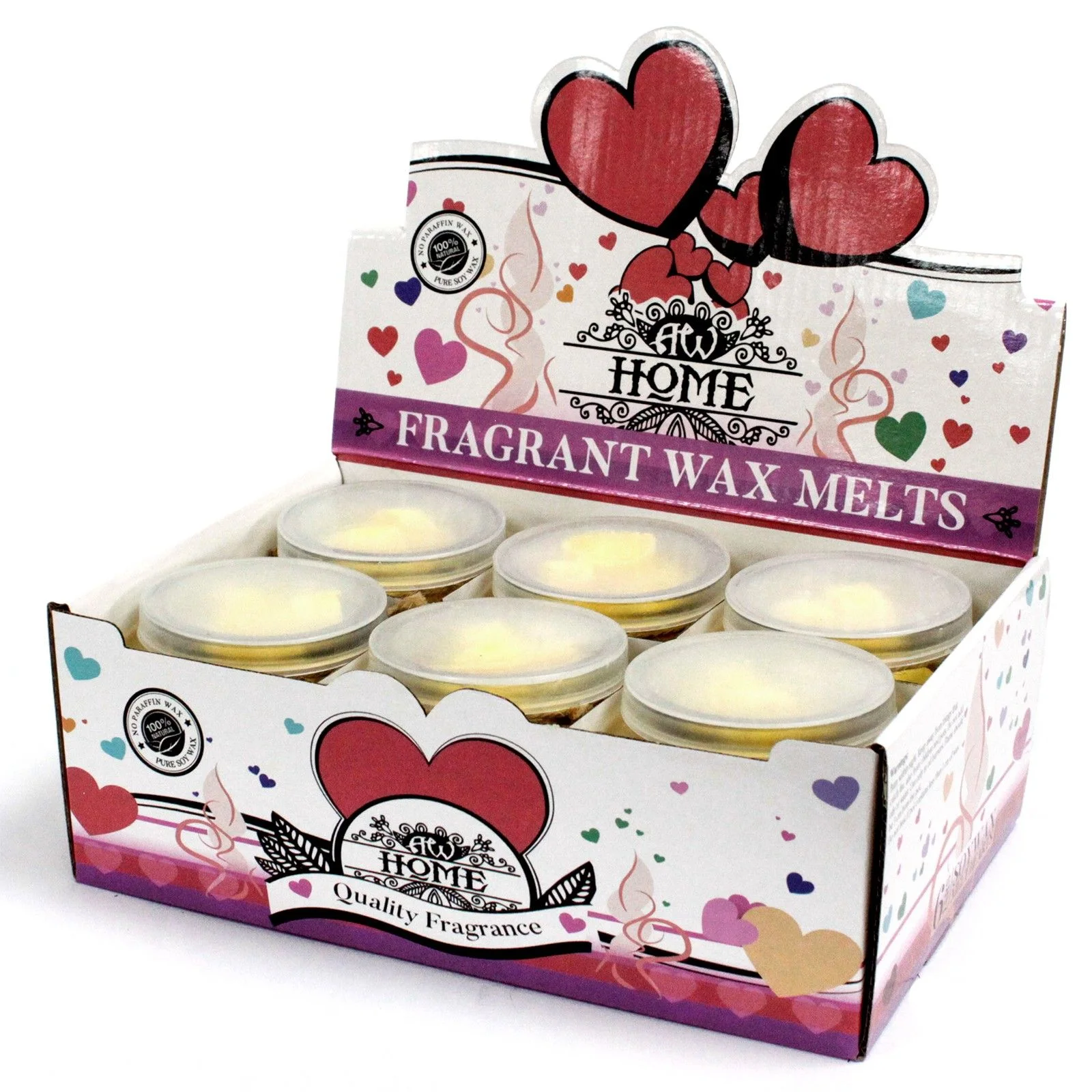 Vonný vosk do aromalampy Cinnamon & Orange – 16 sójových srdiečok – fotka 4