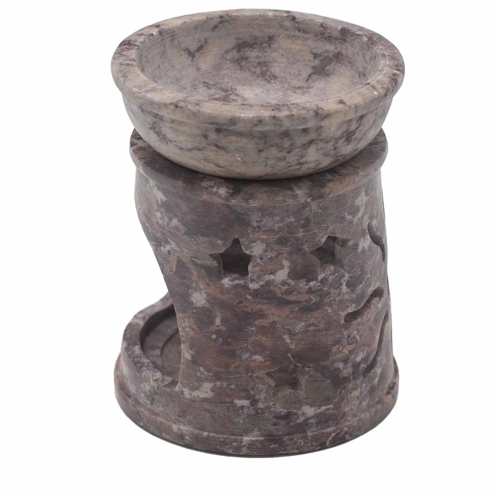 Aromalampa z mastenca – slnko a hviezdy, 8 cm – fotka 1