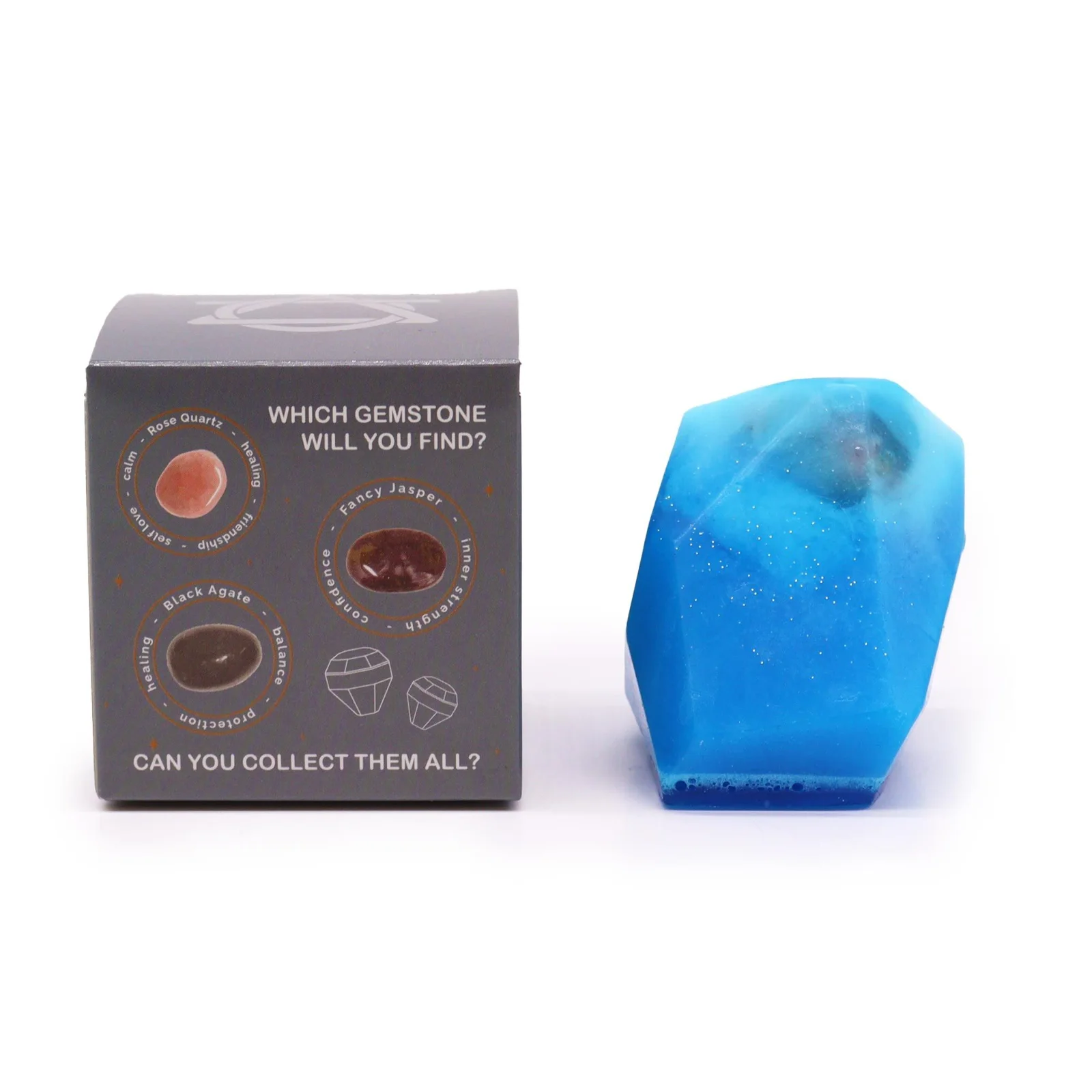 Mydlo s kameňom Crystal Elemental Water – voda, 100 g – fotka 1