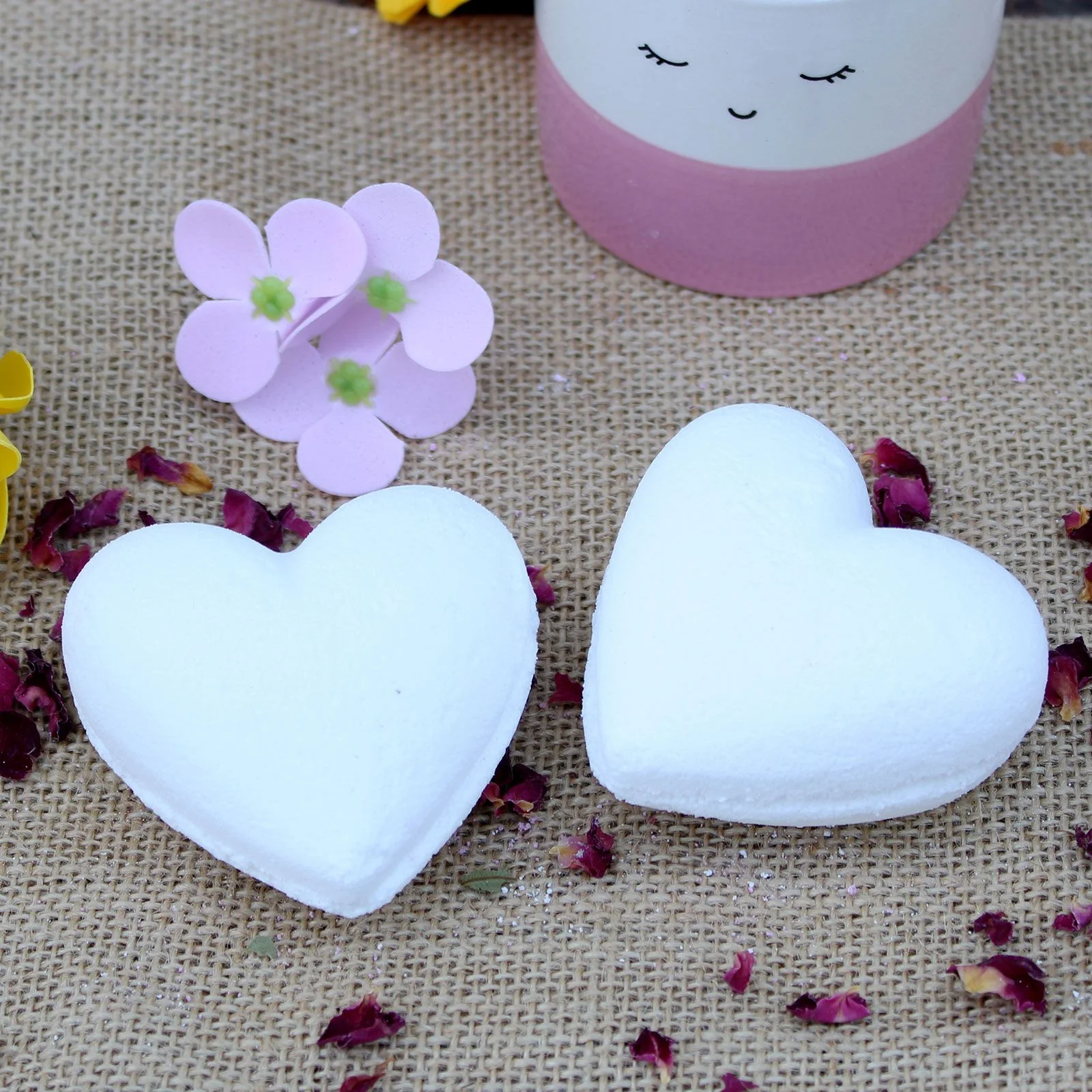 Bomba do kúpeľa Love Heart – kokos, 70 g – fotka 4