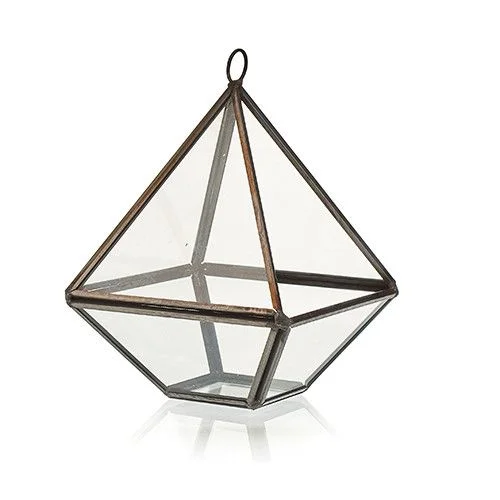 Sklenené terárium – malý diamant – fotka 5