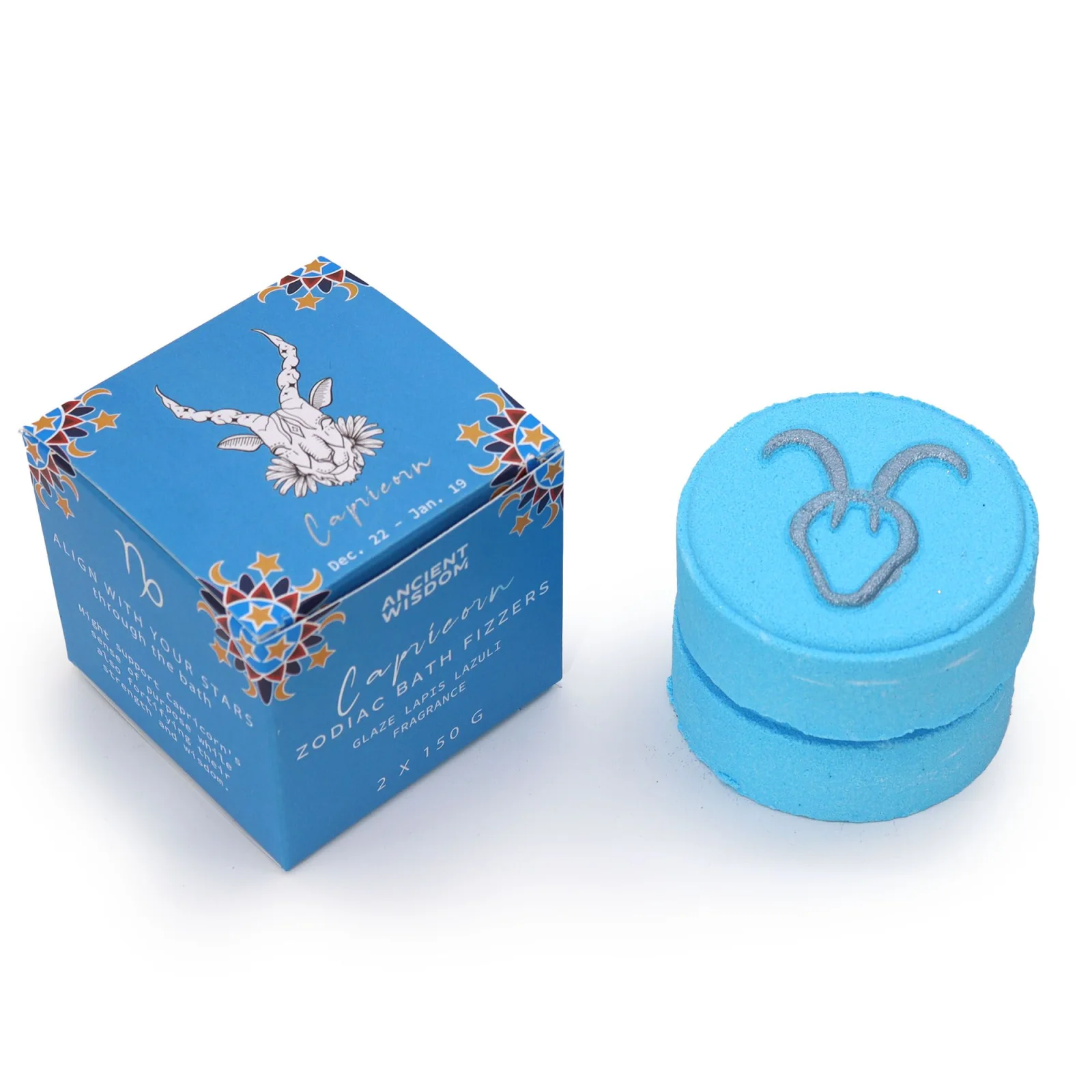 Bomby do kúpeľa Zodiac – Kozorožec, 2 × 150 g – fotka 1