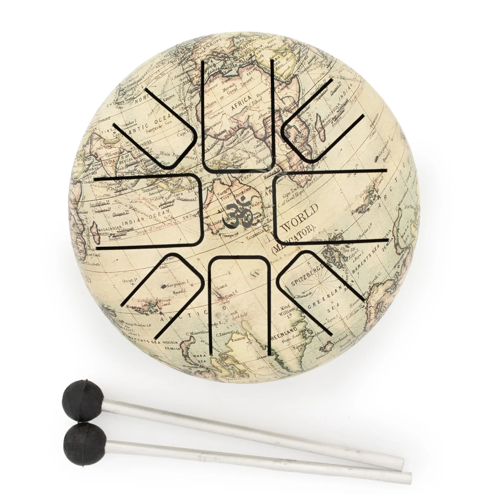 Happy Drum Low Med Atlas – nižšie ladený, 14 × 7 cm – fotka 1