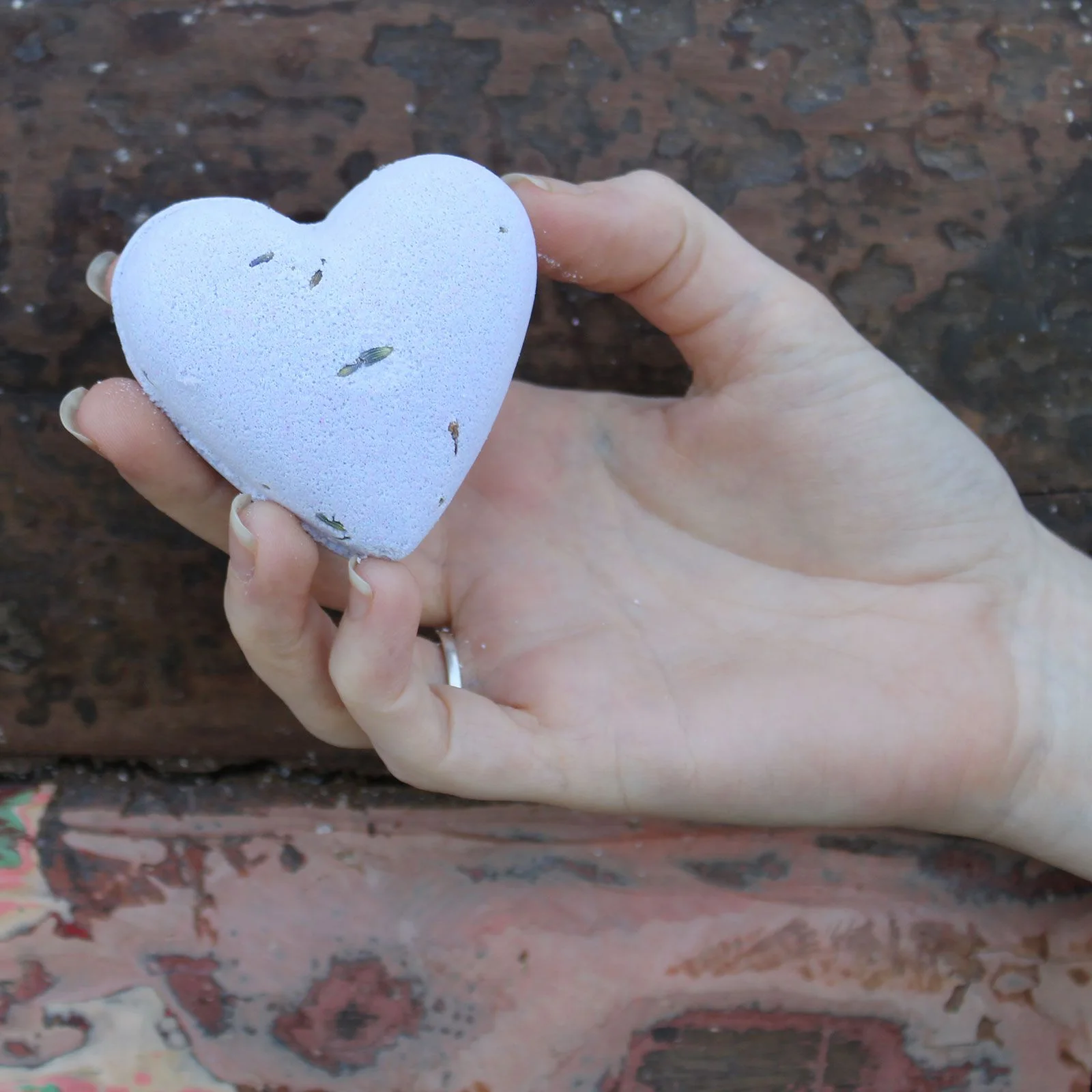 Bomba do kúpeľa Love Heart – francúzska levanduľa, 70 g – fotka 1
