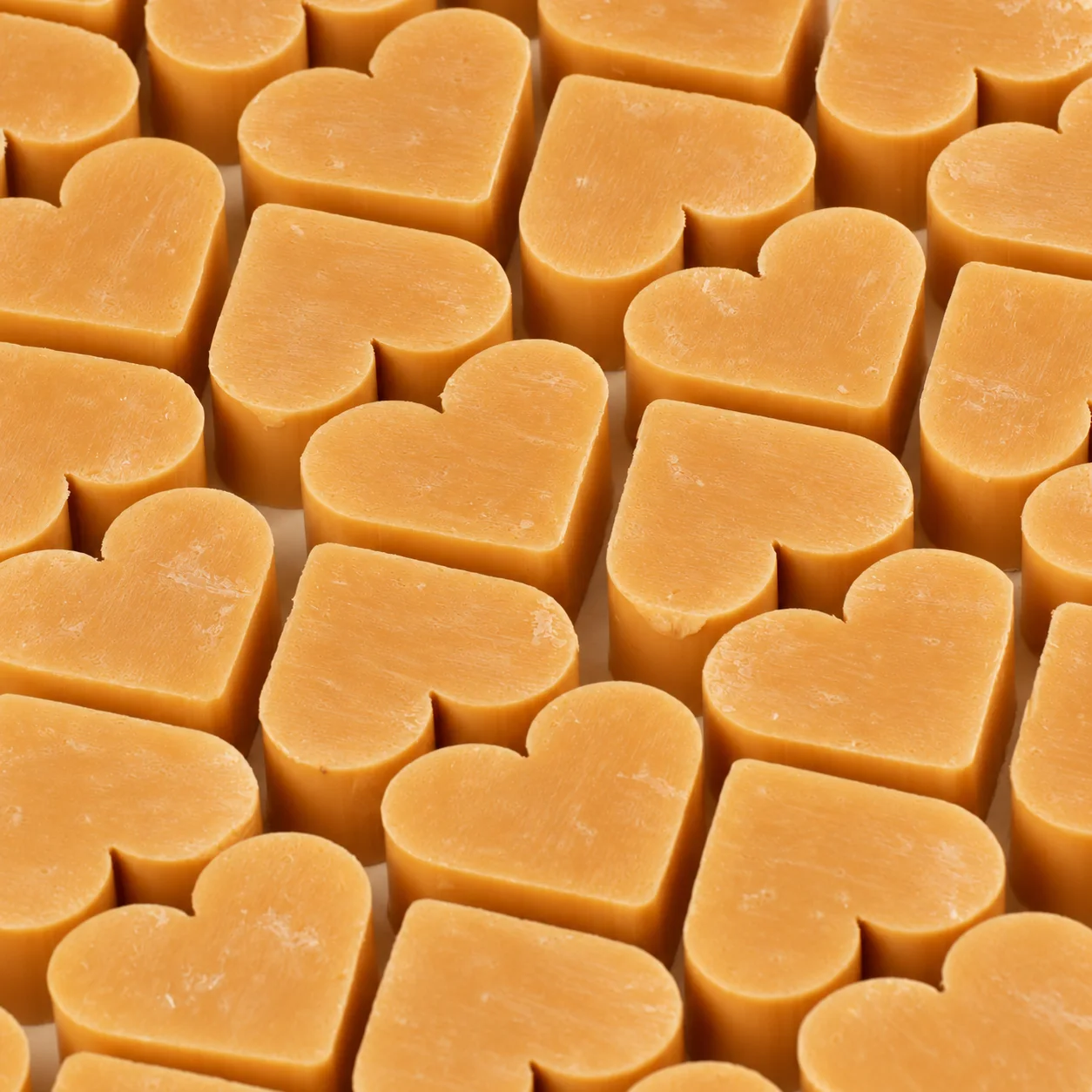 Hosťovské mydlá v tvare srdca – pomaranč a zázvor, 10 ks × 20 g – fotka 4