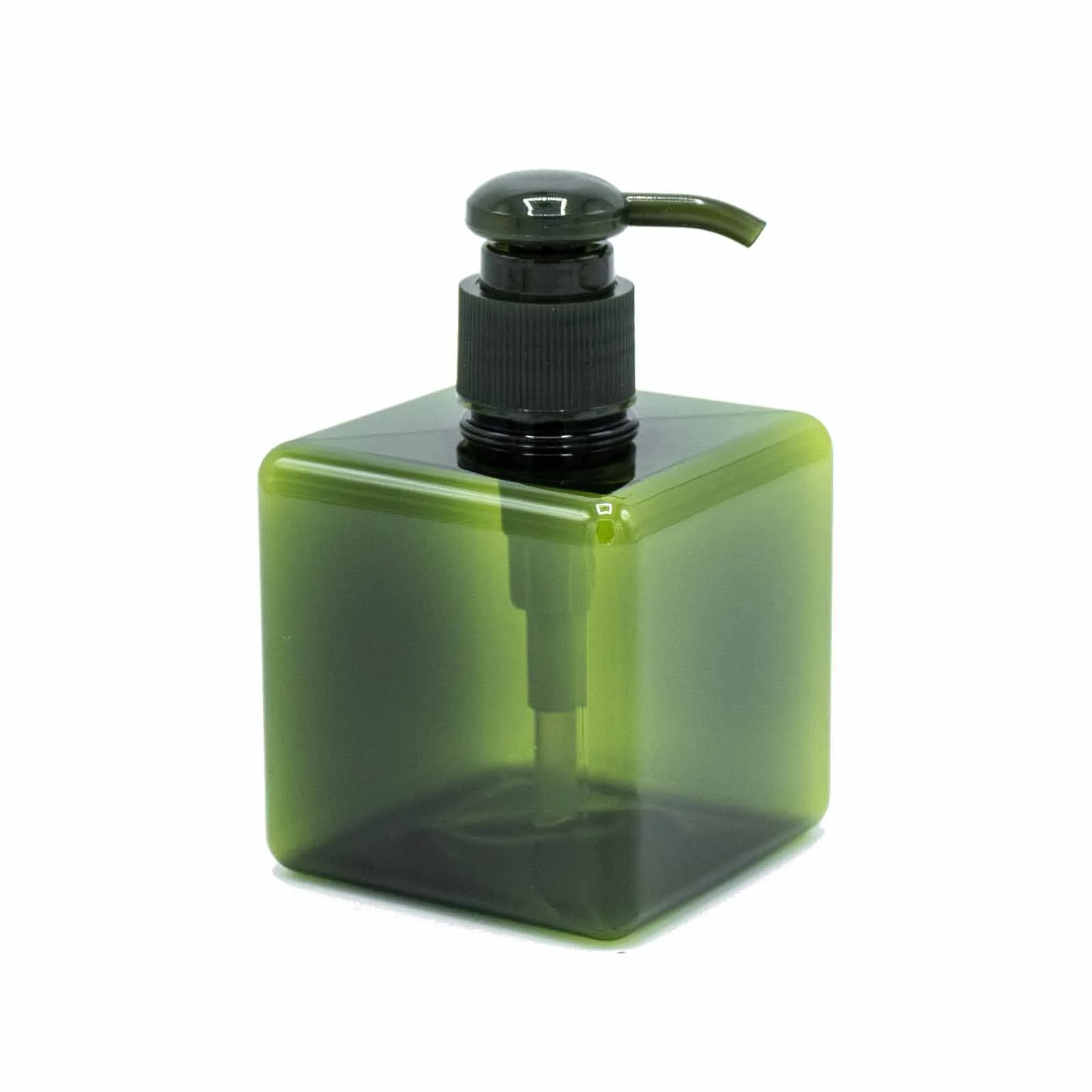 Nízka plniteľná fľaša s pumpou – 250 ml – fotka 1