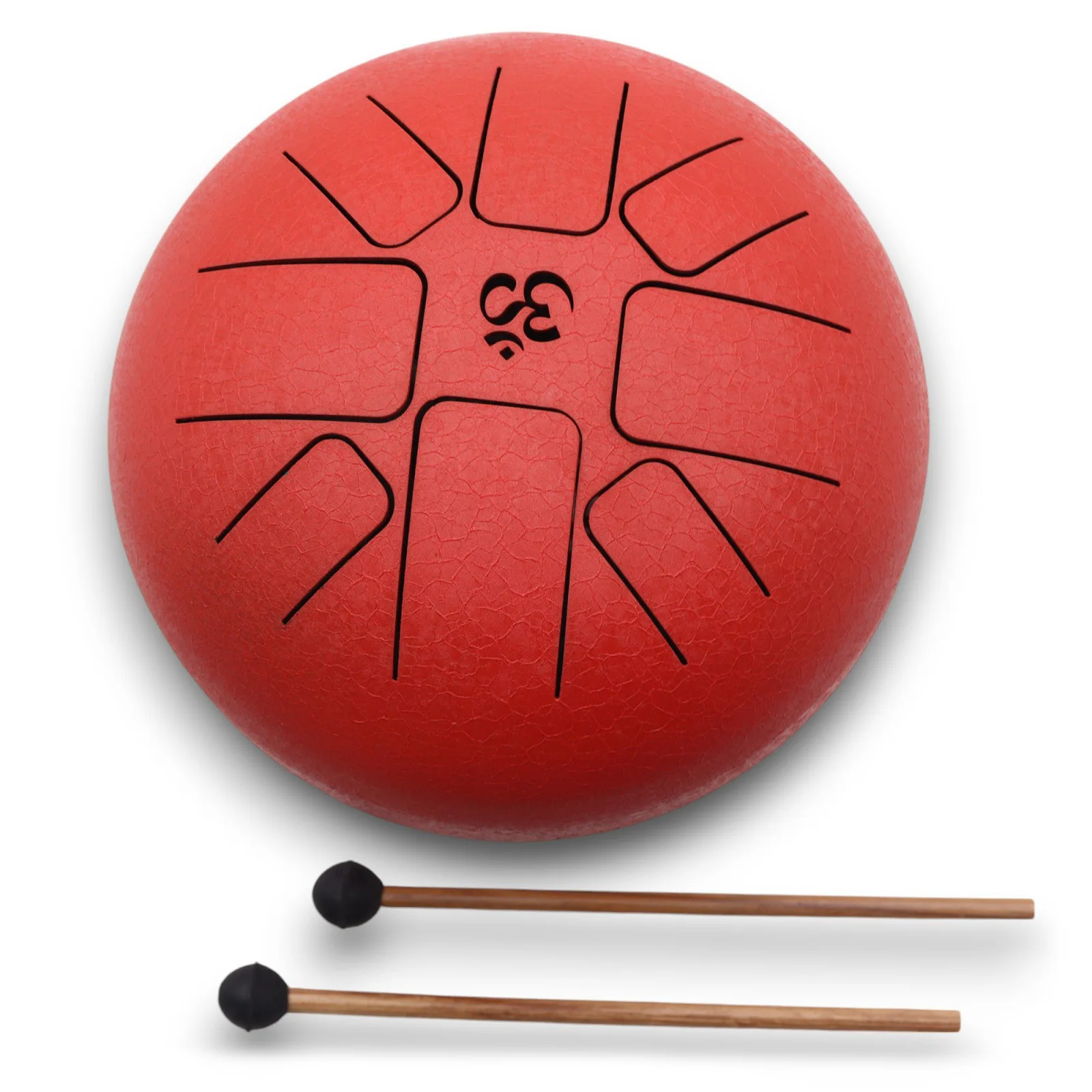 Happy Drum Om Red – jazyčkový bubon, 22 × 16 cm – fotka 3