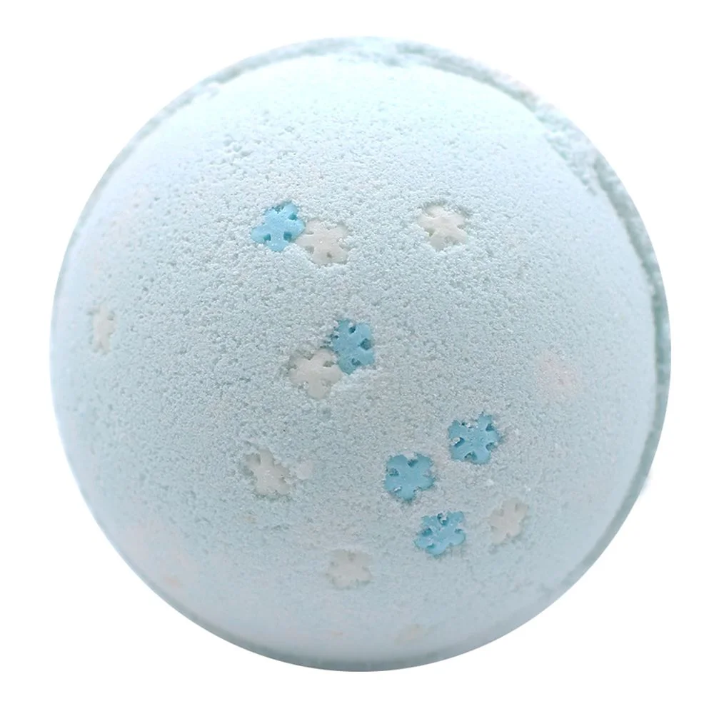 Bomba do kúpeľa Snowflake – čučoriedky – fotka 1