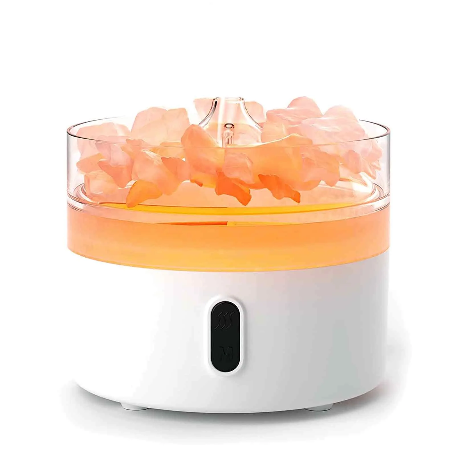 Ultrazvukový difuzér s himalájskou soľou – 220 ml, USB-C – fotka 1