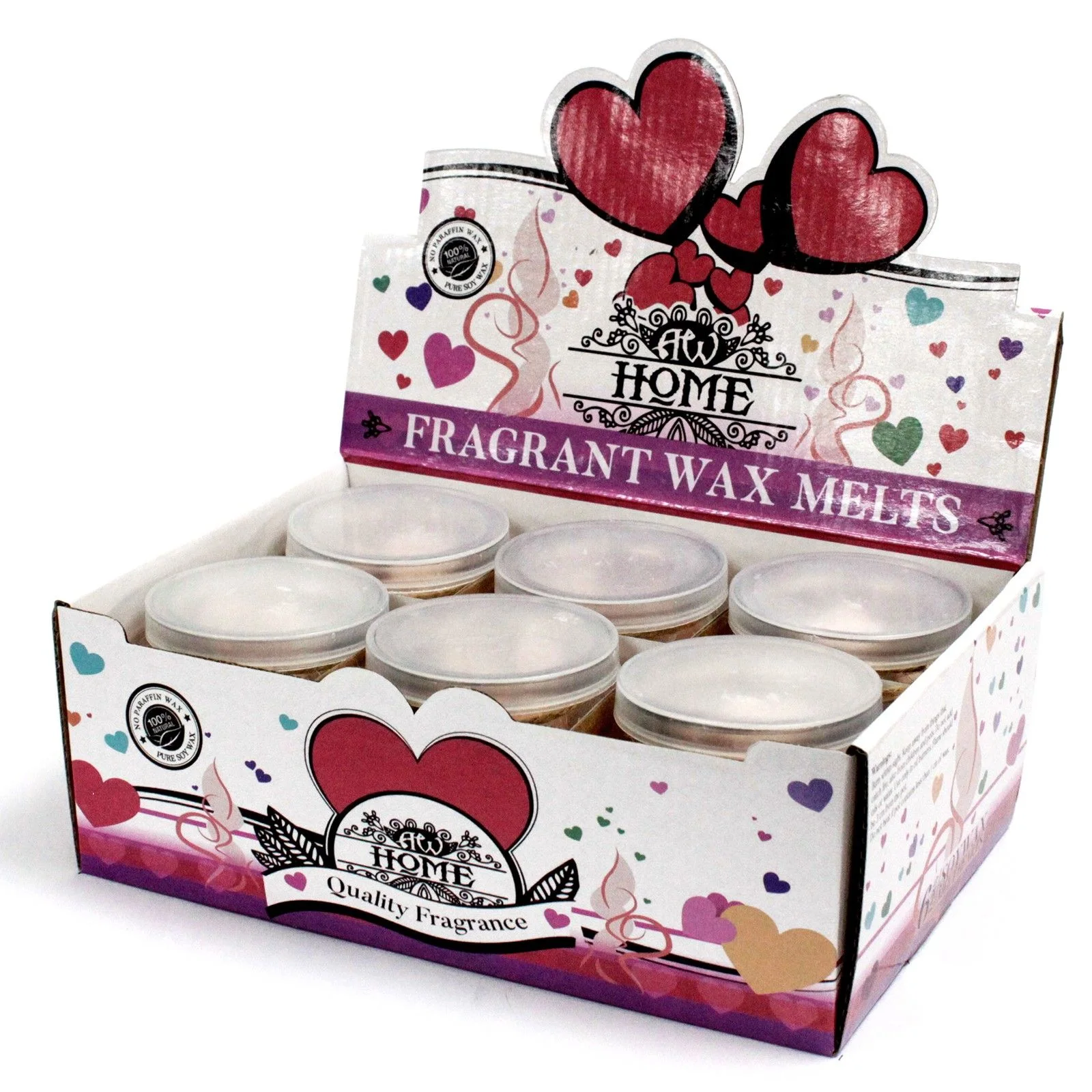 Vonný vosk do aromalampy Vanilla Nutmeg – 16 sójových srdiečok – fotka 3