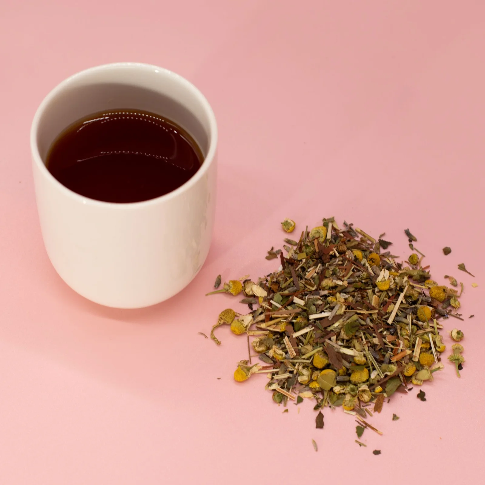 Bylinný čaj Mindfulness Meditation – harmanček a levanduľa, 50 g, plechovka – fotka 4
